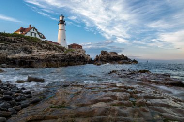 Portland Headlight in Cape Elizabeth Manine