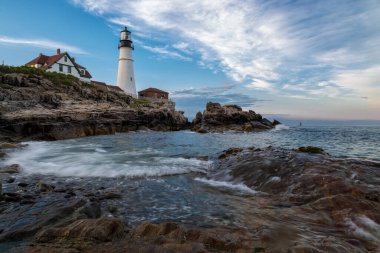 Portland Headlight in Cape Elizabeth Manine