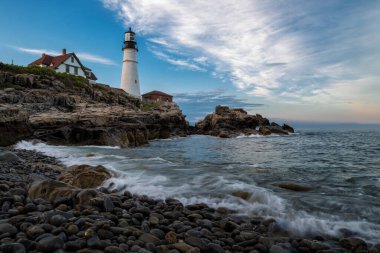 Portland Headlight in Cape Elizabeth Manine