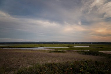 Beautiful Sunset in cape Cod Massachusetts