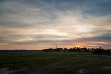 Beautiful Sunset in cape Cod Massachusetts