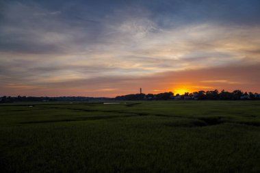Beautiful Sunset in cape Cod Massachusetts