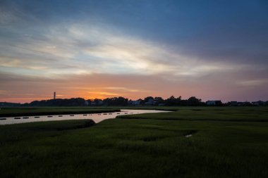 Beautiful Sunset in cape Cod Massachusetts