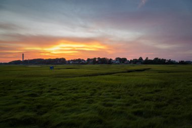 Beautiful Sunset in cape Cod Massachusetts