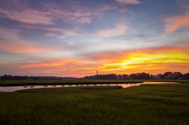 Beautiful Sunset in cape Cod Massachusetts