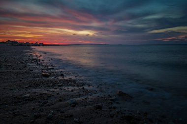 Beautiful Sunset in cape Cod Massachusetts
