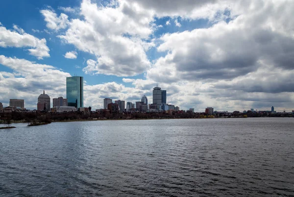 Boston Skyline Primavera —  Fotos de Stock