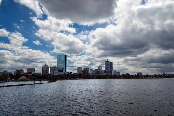 Boston Skyline Primavera —  Fotos de Stock