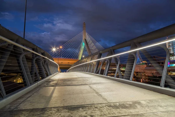 Zakim Bridge Boston Massachusetts — Stock fotografie