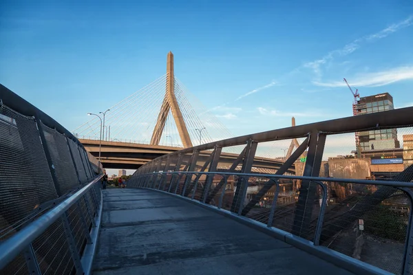 Zakim Bridge Boston Massachusetts — Stock fotografie