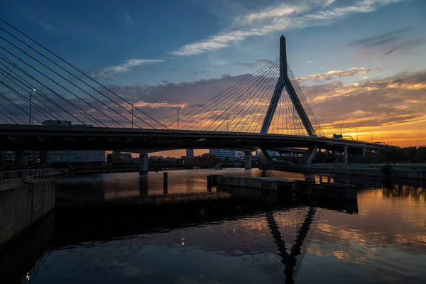 Zakim Bridge Boston Massachusetts — Stock fotografie