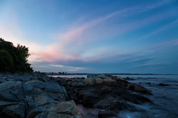 Winter Island Light Salem Massachusetts — 图库照片