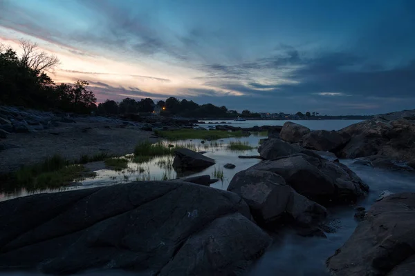 Winter Island Light Salem Massachusetts — Foto Stock