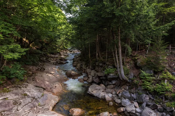 Waterfalls White Mountains New Hampshire — Fotografia de Stock