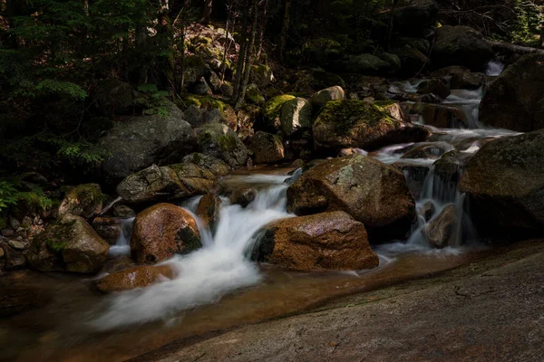 Vodopády Bílých Horách New Hampshire — Stock fotografie