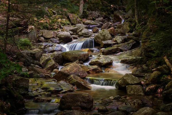 Waterfalls White Mountains New Hampshire — Stock fotografie