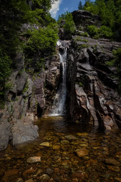 Waterfalls White Mountains New Hampshire — Zdjęcie stockowe