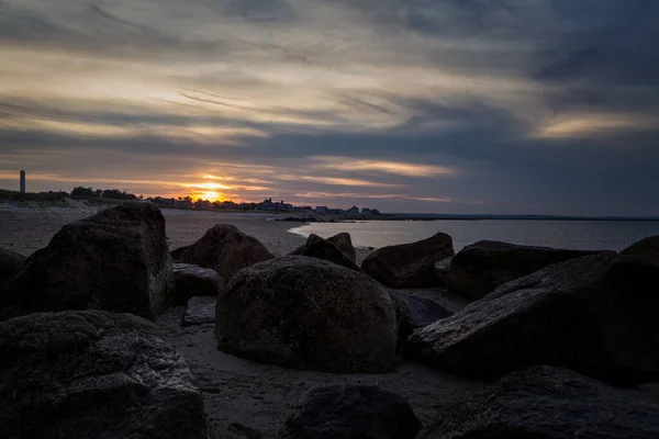 Beautiful Sunset Cape Cod Massachusetts — 图库照片