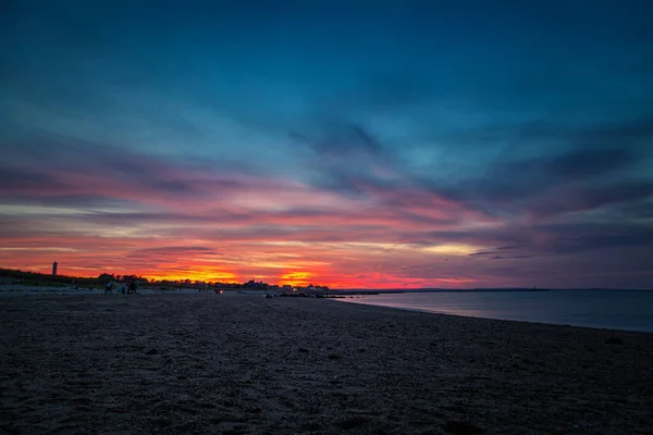 Beautiful Sunset Cape Cod Massachusetts — стокове фото