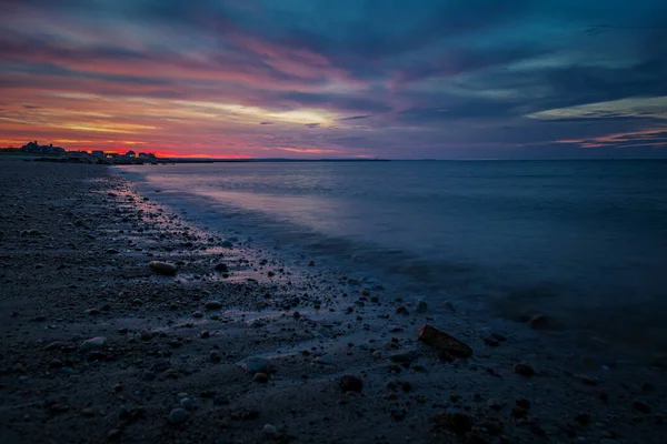 Beautiful Sunset Cape Cod Massachusetts — стокове фото