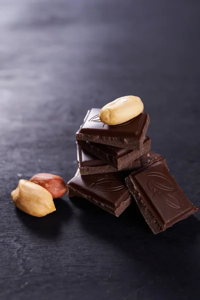 Σοκολάτα και φιστίκια — Φωτογραφία Αρχείου