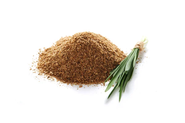 Heap of oat bran — Stock Photo, Image