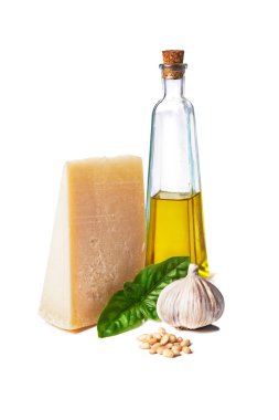 pesto için malzemeler