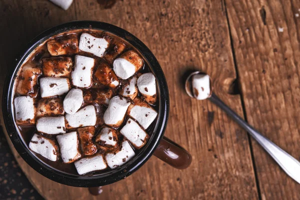 Taza de chocolate caliente — Foto de Stock