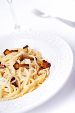 vahşi mashrooms spagetti