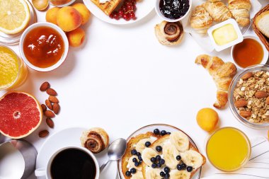 Kahvaltı table.top görünümü