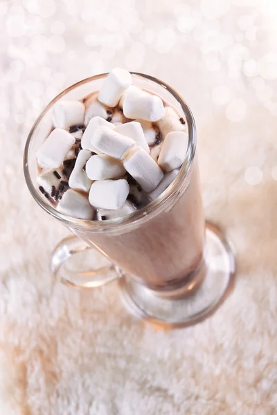 Cocoa with marshmallow — Stock Photo, Image