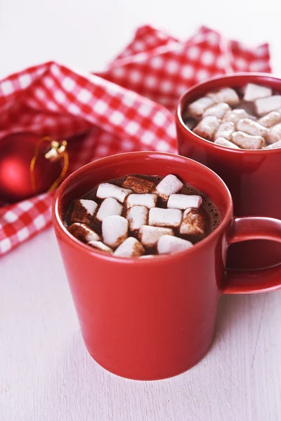 Kakao mit Marshmallows — Stockfoto