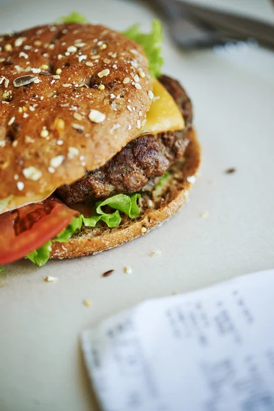 Meat burger — Stock Photo, Image