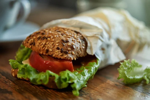 Vegetable sandwich — Stock Photo, Image
