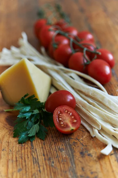 Hausgemachte Nudeln — Stockfoto