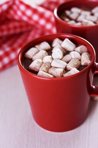 Kakao mit Marshmallows — Stockfoto