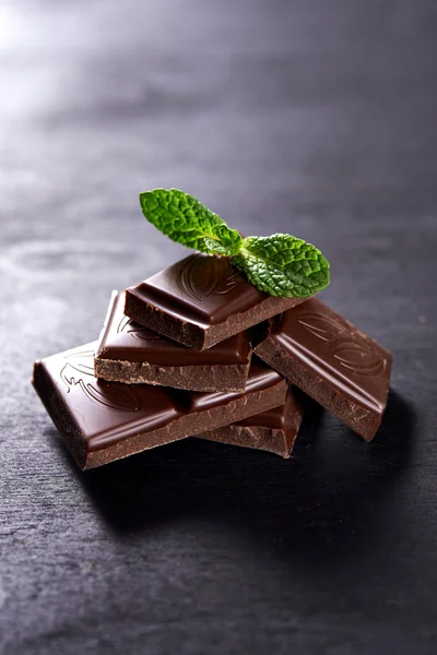 Cioccolato e menta — Foto Stock