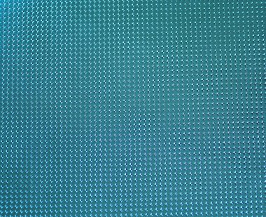Puantiyeli mavi arka plan. Hücreli doku. Turkuaz doku arkaplanı.