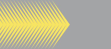 Gri arkaplandaki soyut sarı çizgiler. Geometrik şekiller.