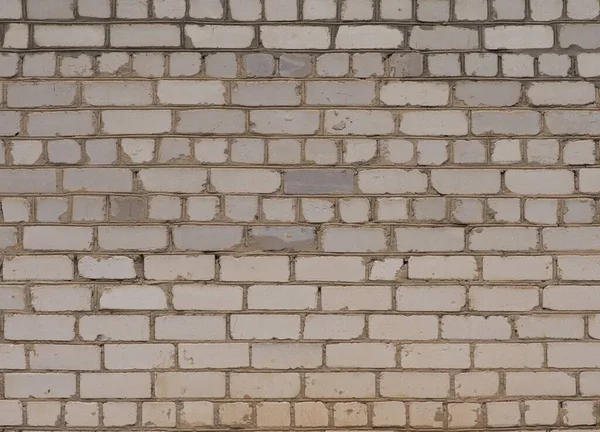 Біла текстурована цегляна стіна. Зовнішній вигляд будівлі . — стокове фото