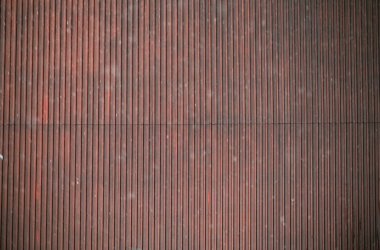 Kahverengi levhadan yapılmış metal panel. arkaplan.