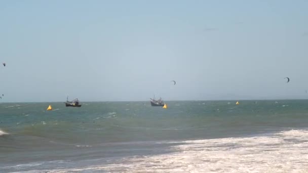 Vietnam viaje playa mar — Vídeo de stock