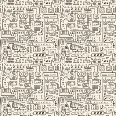 Elektrikli ev aletleri seamless modeli