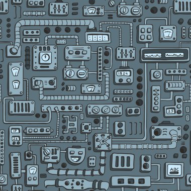 Aletleri seamless modeli