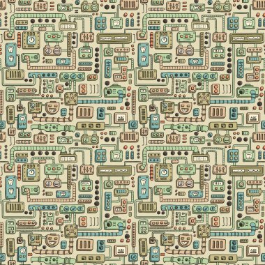 Aletleri seamless modeli