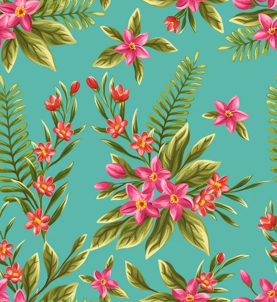 Spring seamless pattern — Stock Vector