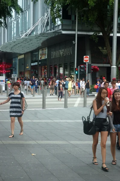 Orchard road — Stockfoto