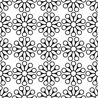 Kusursuz çiçek deseni