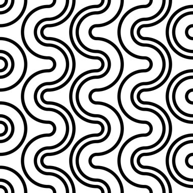 Kesintisiz dalga ve desenli