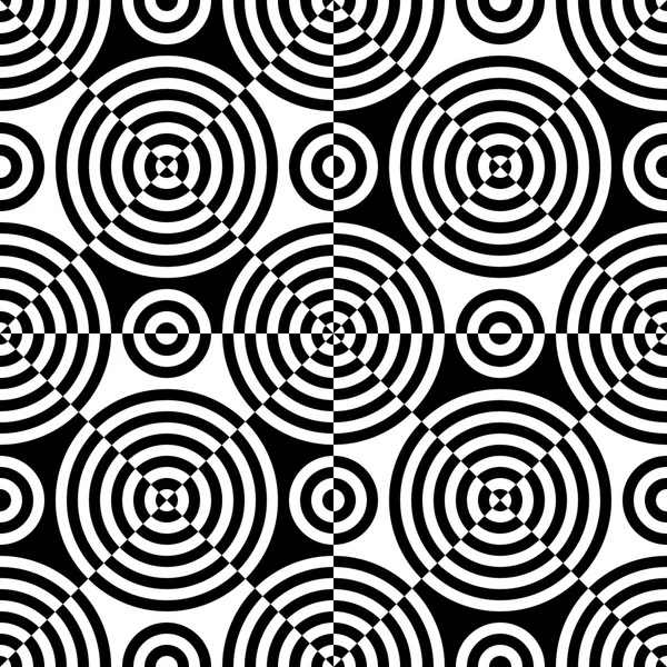 Cercle sans couture et fond de triangle — Image vectorielle